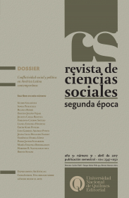 Revista de Ciencias Sociales. Segunda época Nº 31