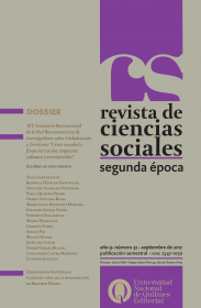 Revista de Ciencias Sociales. Segunda época Nº 32