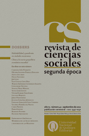 Revista de Ciencias Sociales. Segunda época Nº 42