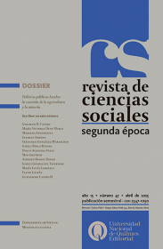 Revista de Ciencias Sociales. Segunda época Nº 47