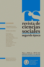 Revista de Ciencias Sociales. Segunda época Nº 41