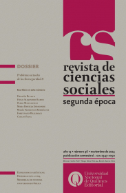 Revista de Ciencias Sociales. Segunda época Nº 46