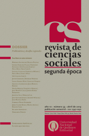 Revista de Ciencias Sociales. Segunda época Nº 35