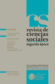 Revista de Ciencias Sociales. Segunda época Nº 36