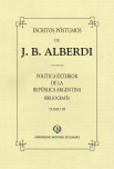 Escritos póstumos de J. B. Alberdi. Tomo III