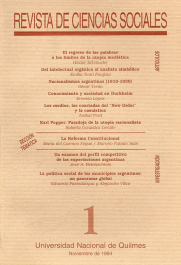 Revista de Ciencias Sociales Nº 1
